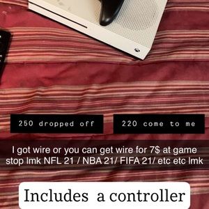 Xbox one w games & controller